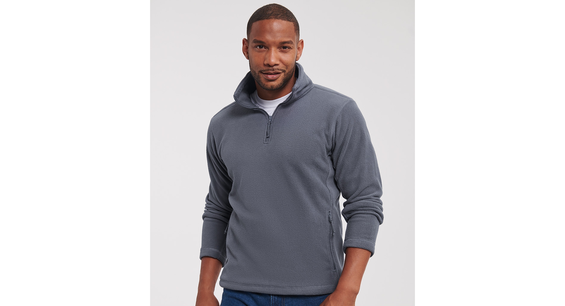 874M Zip Fleece Russell