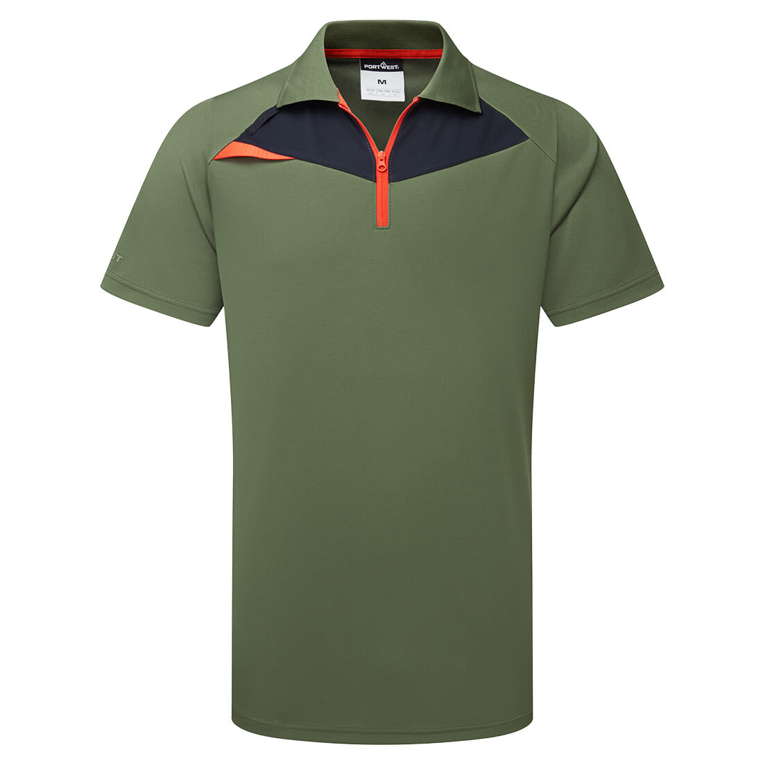 DX410 Polo Shirt Moss Green