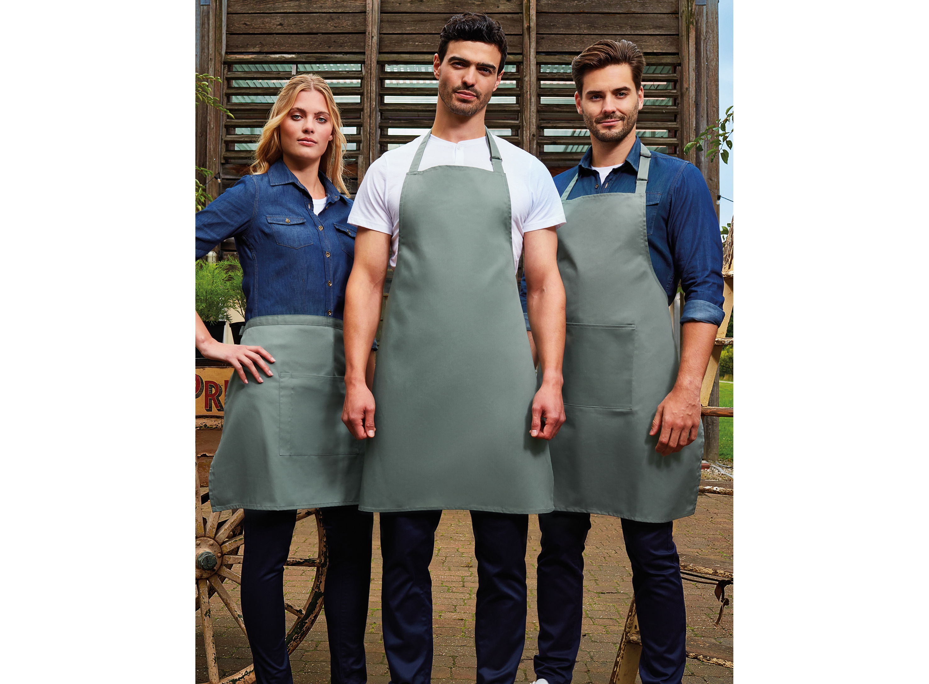 Bib Aprons - Customised with your company logo